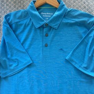 Tommy Bahama IslandZone Aqua Polo Shirt